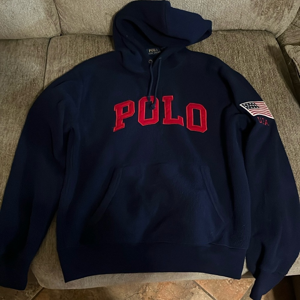 Dark blue Polo hoodie
